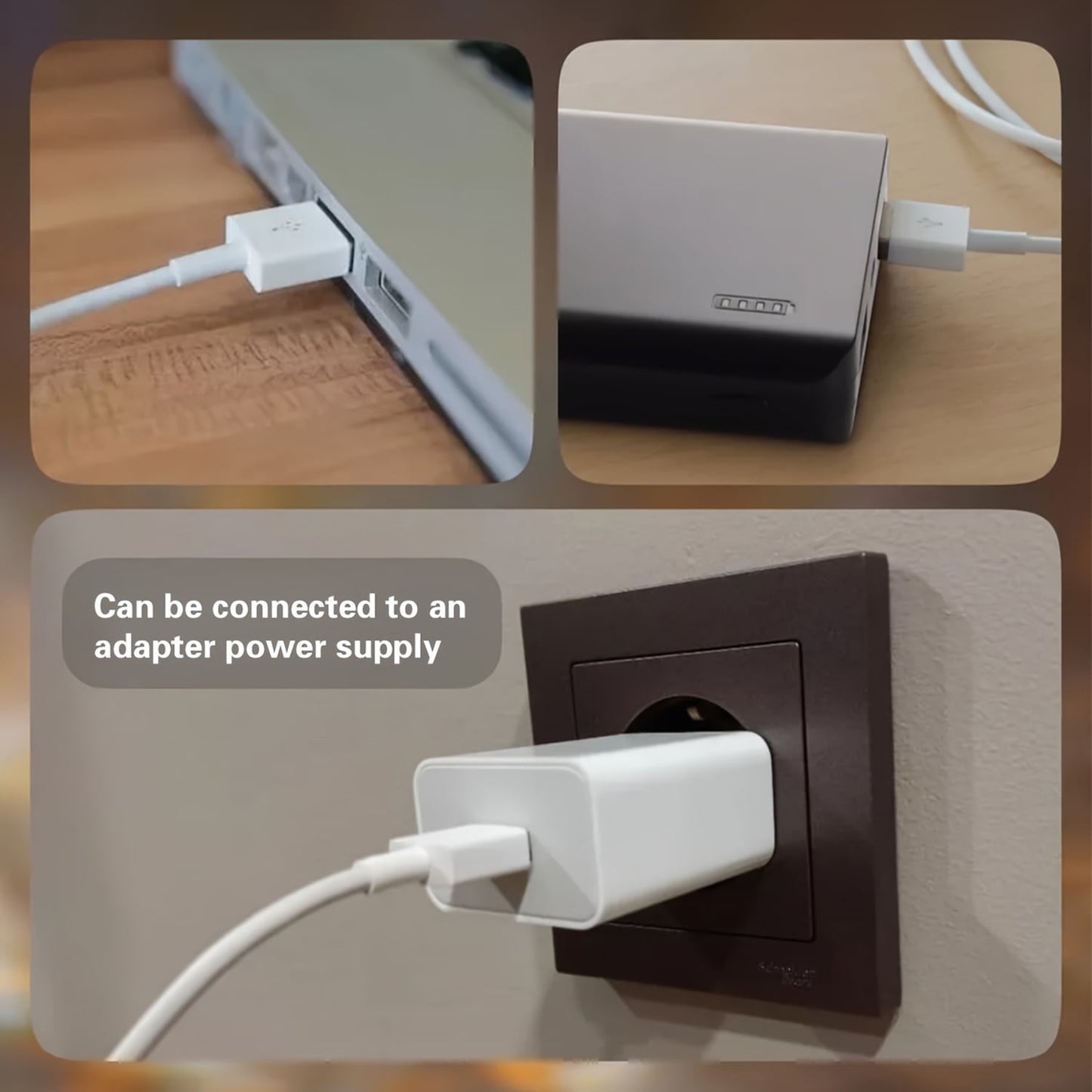 Night Light Projector,5 Brightness and 16 RGB Colors,Portable Table Bedside Desk Lamps- Remote Control for Bedroom/Baby Nursery/Bathroom/Room